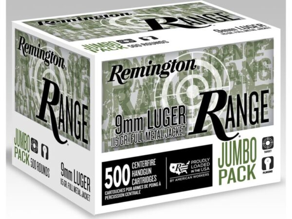 remington 9mm luger range bucket